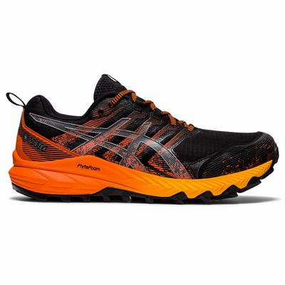 Asics Gel-Trabuco 9 G-TX - Miesten Polkujuoksukengät - Mustat